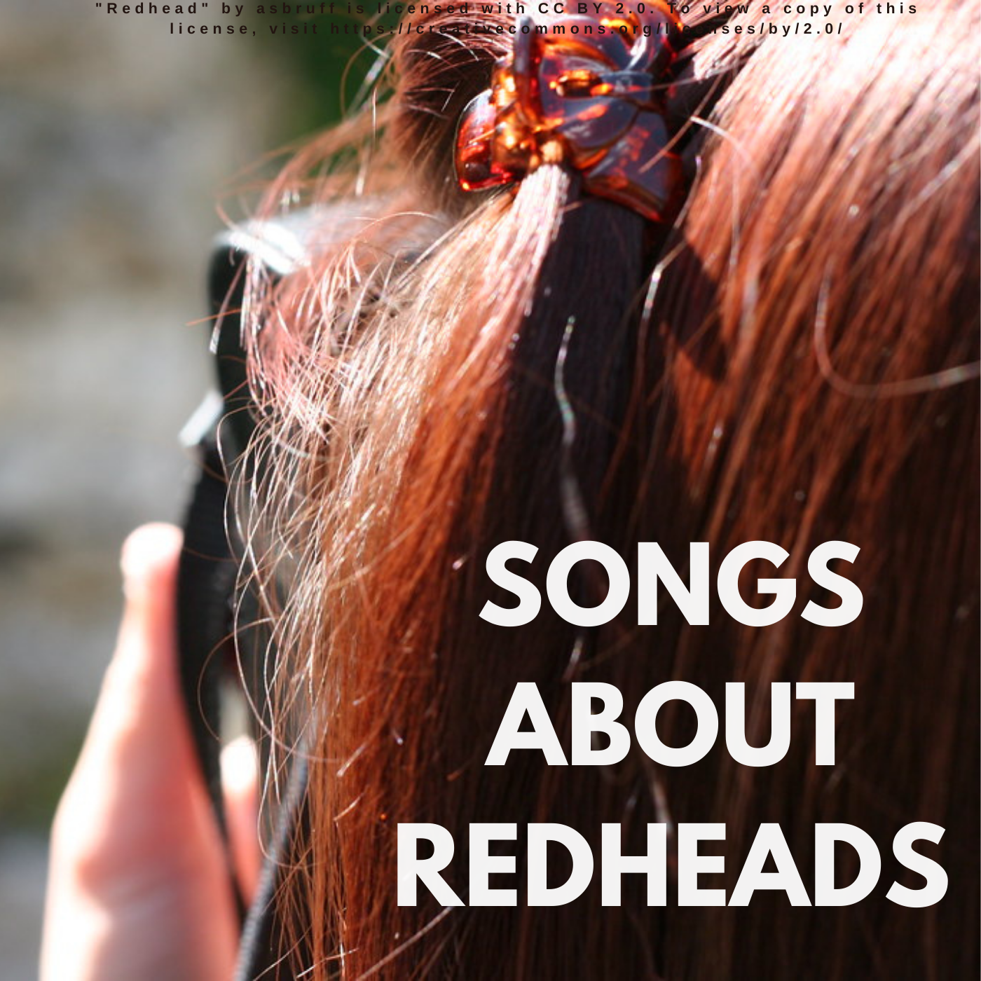 Songs About Redheads Spotify playlist cover